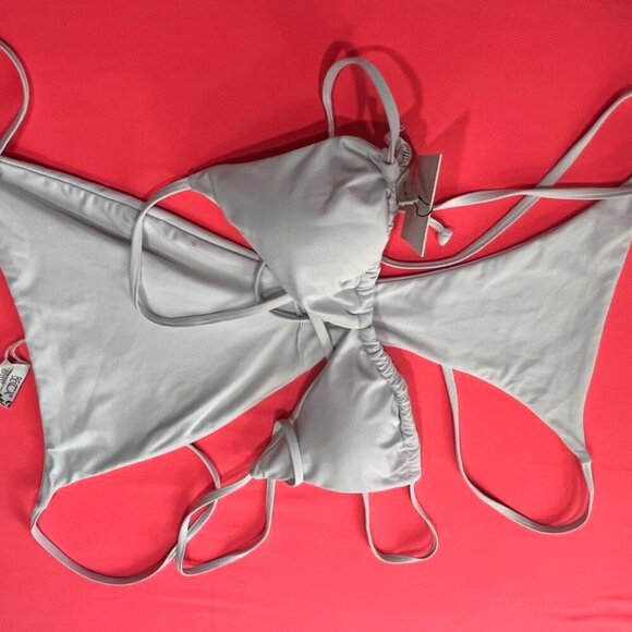 Becca White Bikini Set | Small Top / Medium Bottom NWT - Picture 16 of 16